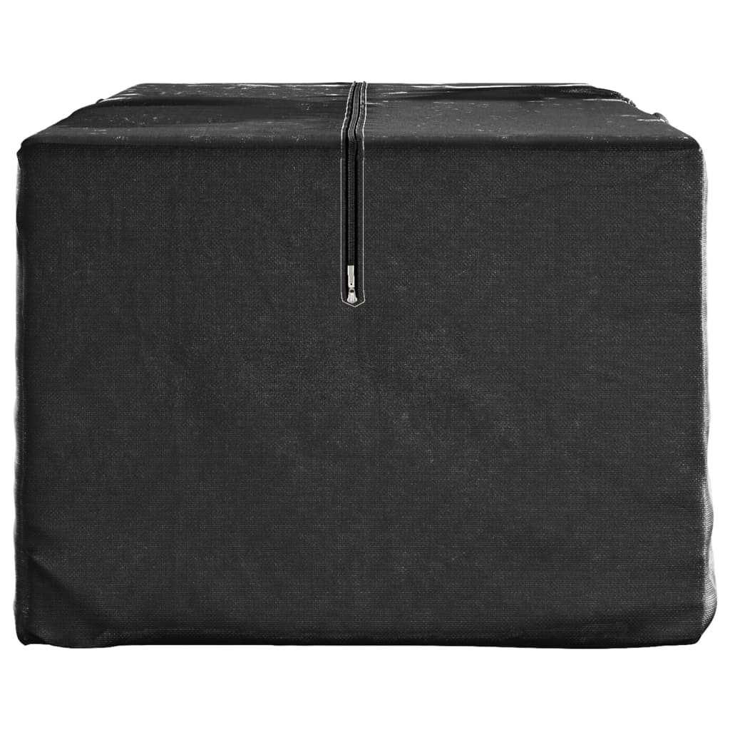 vidaXL Oppbevaringspose for juletre svart 135x40x55 cm polyetylen