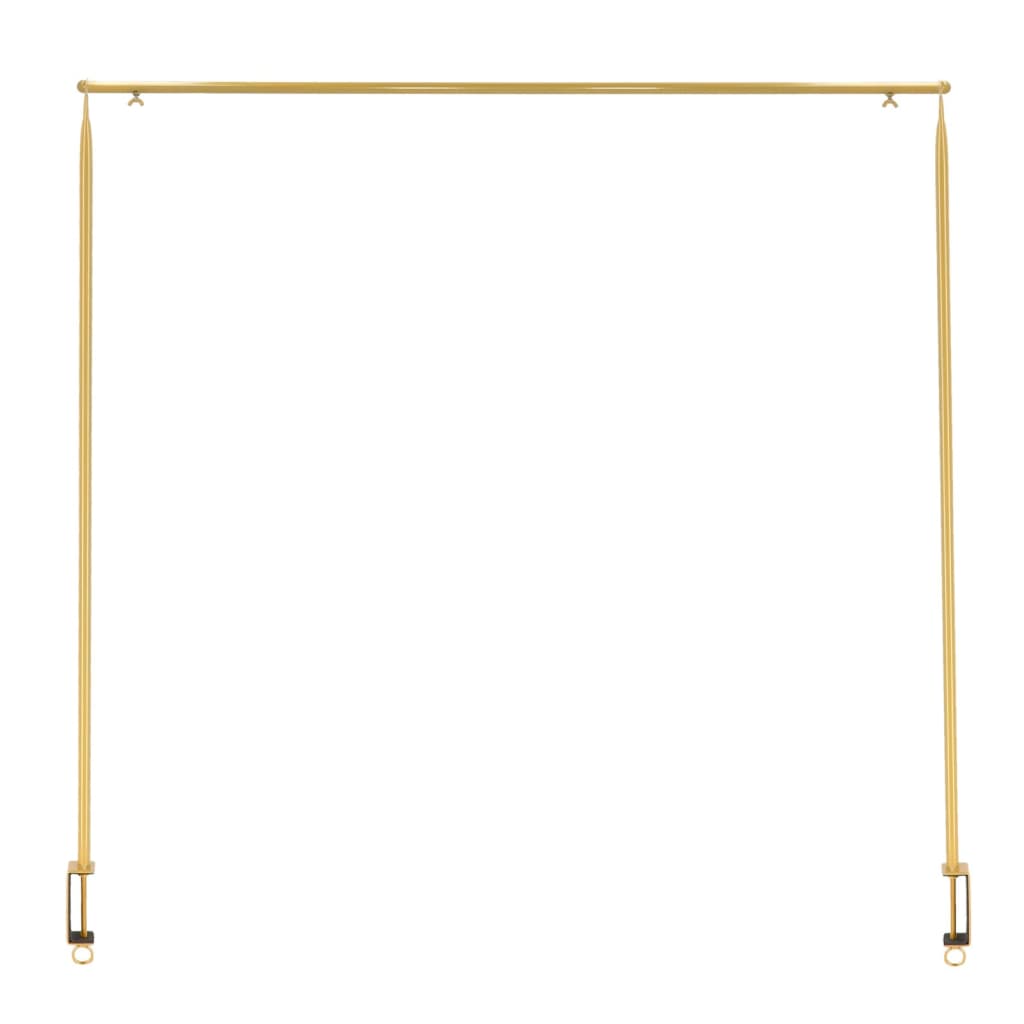 Esschert Design Dekorativ bordstang med klemme gull