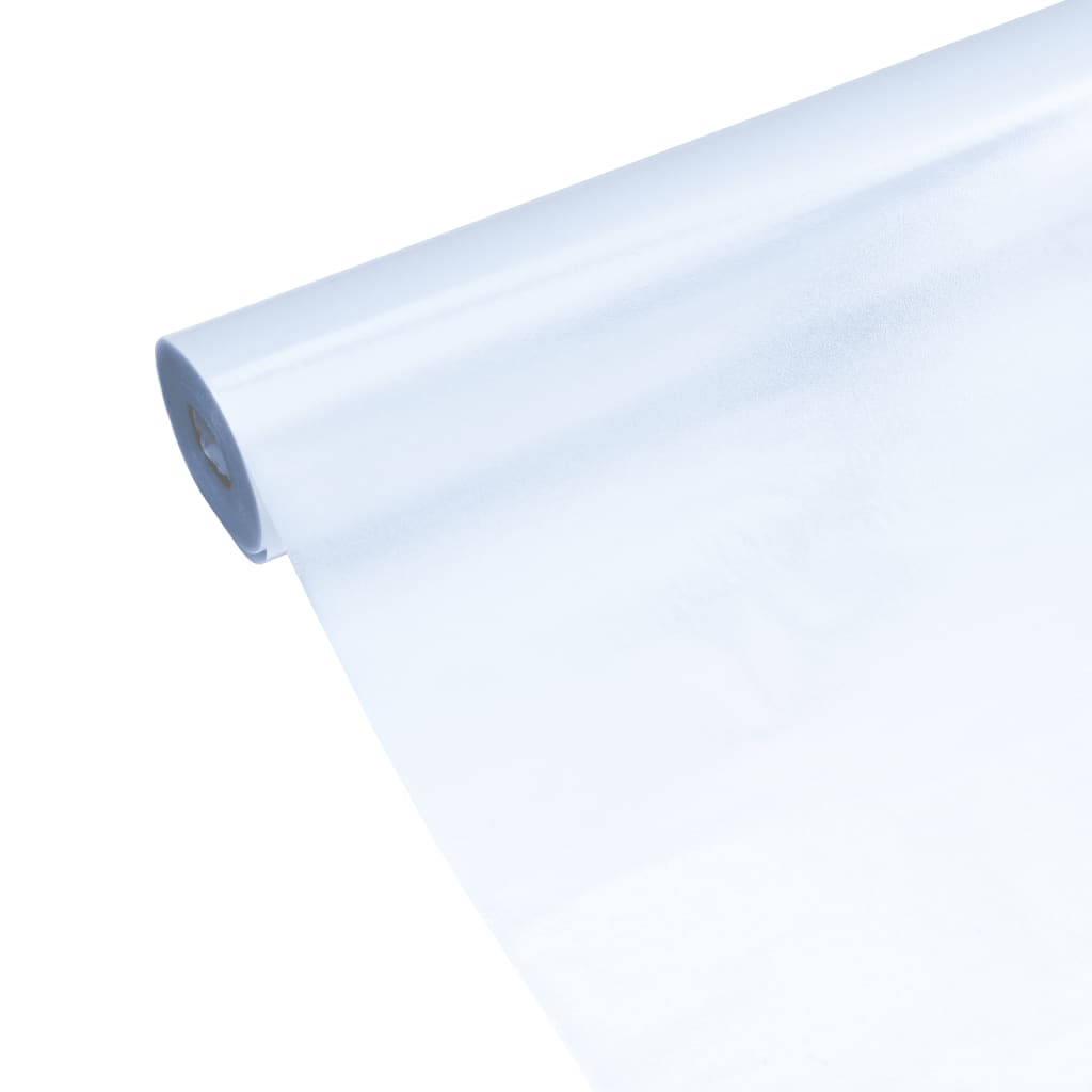 vidaXL Vindusfilmer 3 stk statisk frostet gjennomsiktig grå PVC
