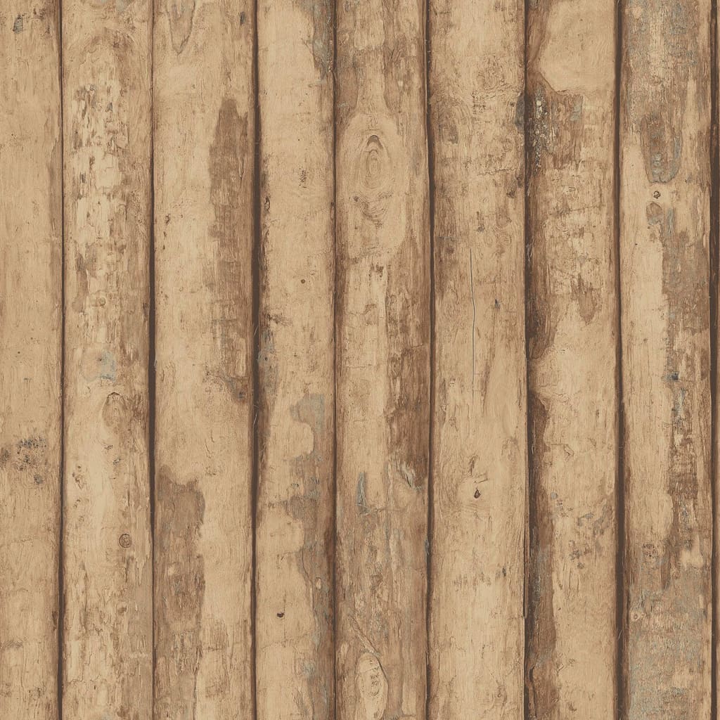 Homestyle Veggtapet Old Wood brun