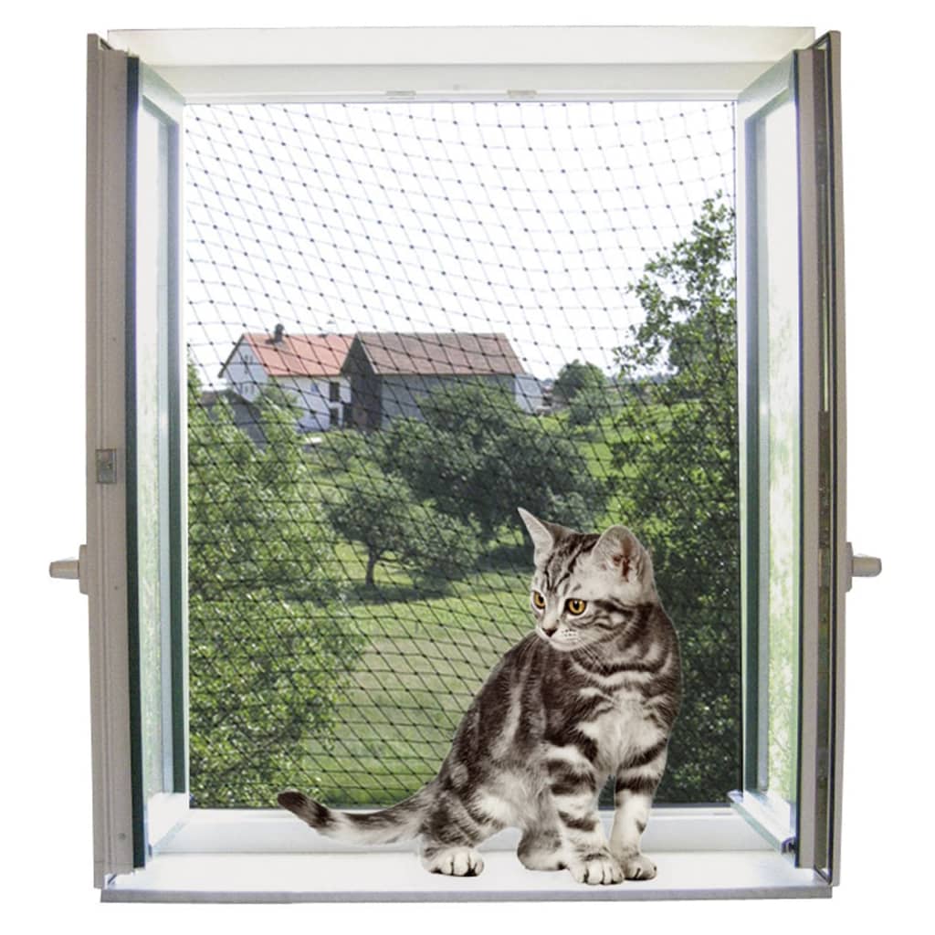 Kerbl Sikkerhetsnett for katt 4x3 m gjennomsiktig