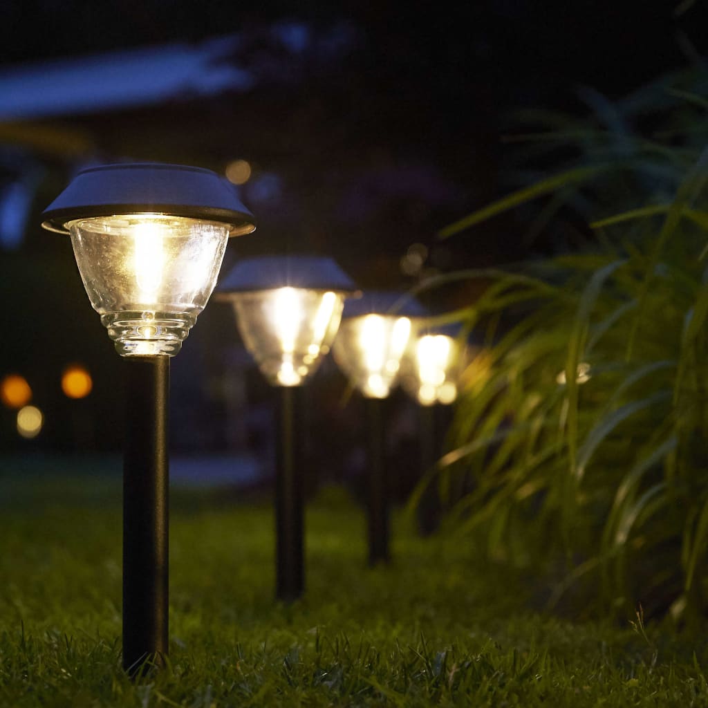 Luxform Soldrevet LED AYR-spotlys for hage Kodiak 2 stk