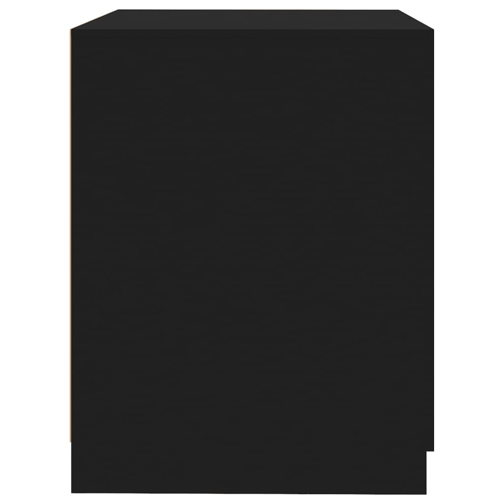 vidaXL Vaskemaskinskap svart 71x71,5x91,5 cm