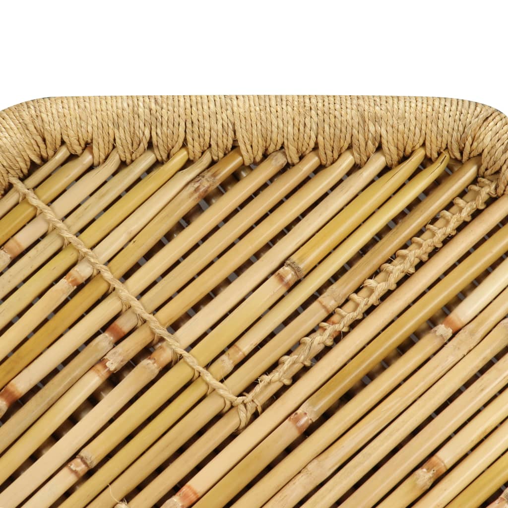 vidaXL Salongbord bambus åttekantet 60x60x45 cm