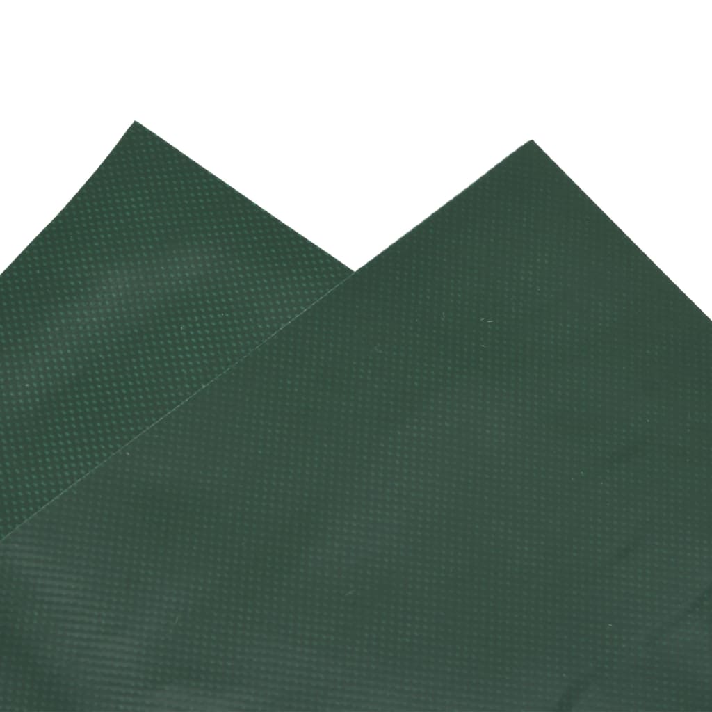 vidaXL Presenning grønn 4x5 m 650 g/m²