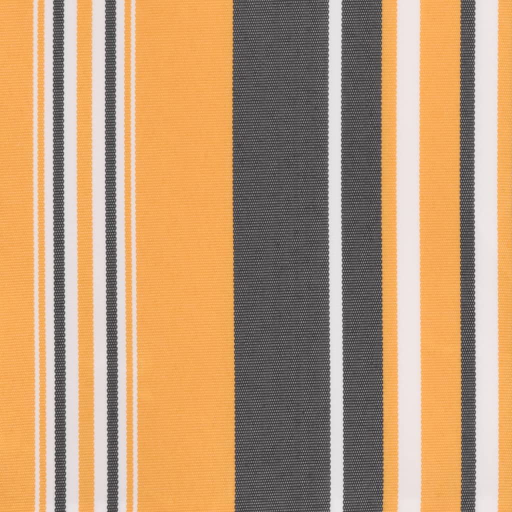 vidaXL Erstatningsduk for markise flerfarget stripe 4x3,5 m