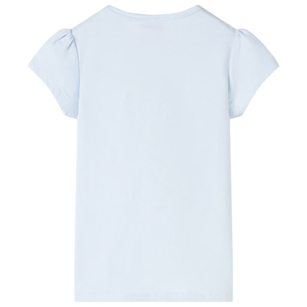 T-skjorte for barn blå 92