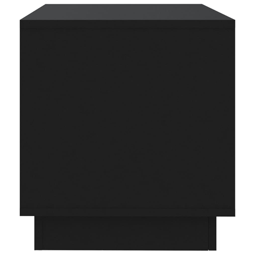 vidaXL TV-benk svart 102x41x44 cm sponplate