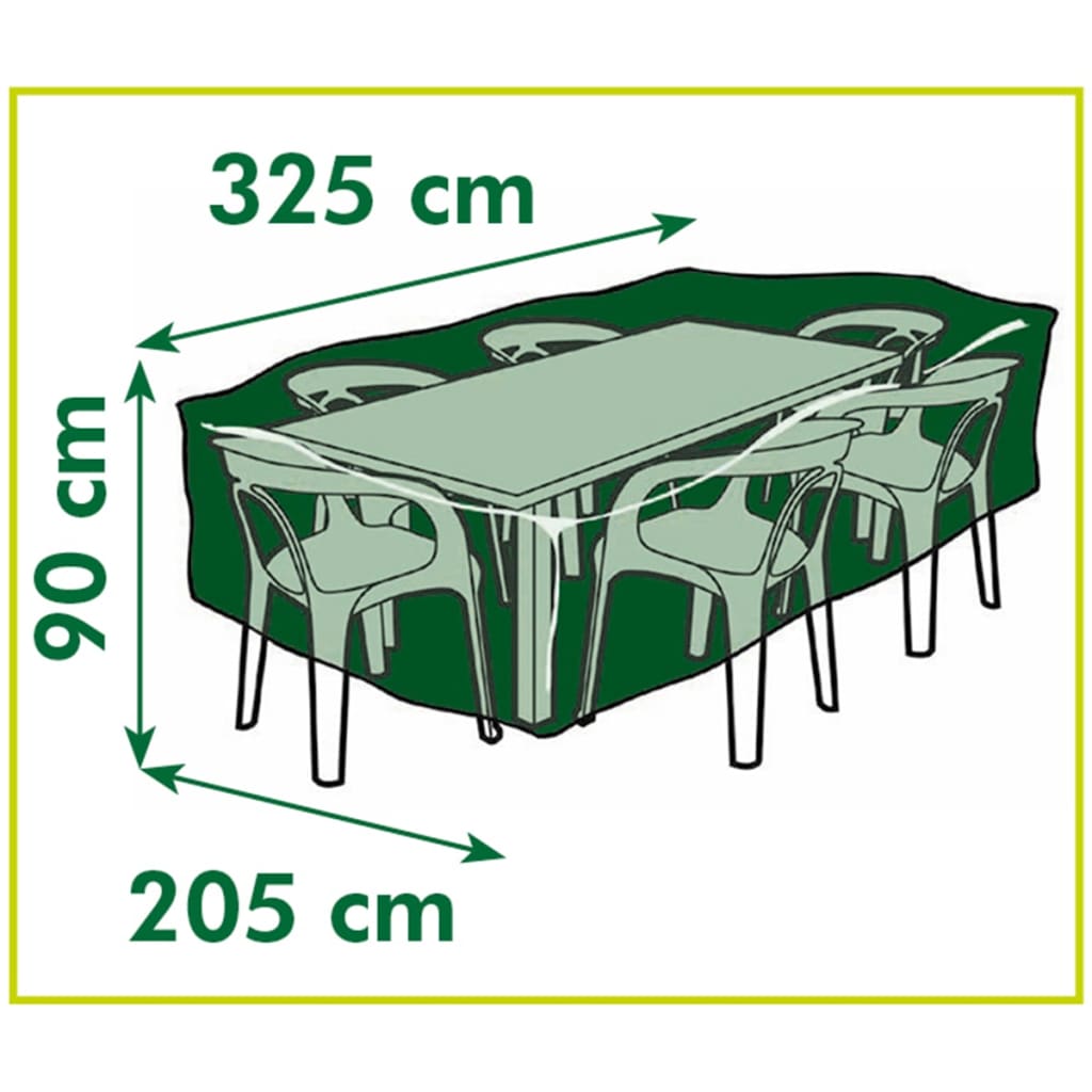 Nature Hagemøbeltrekk for rektangulære bord 325x205x90 cm