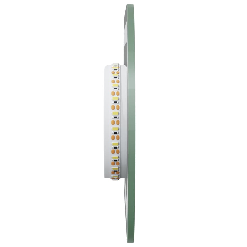 vidaXL LED-baderomsspeil 40x15 cm oval