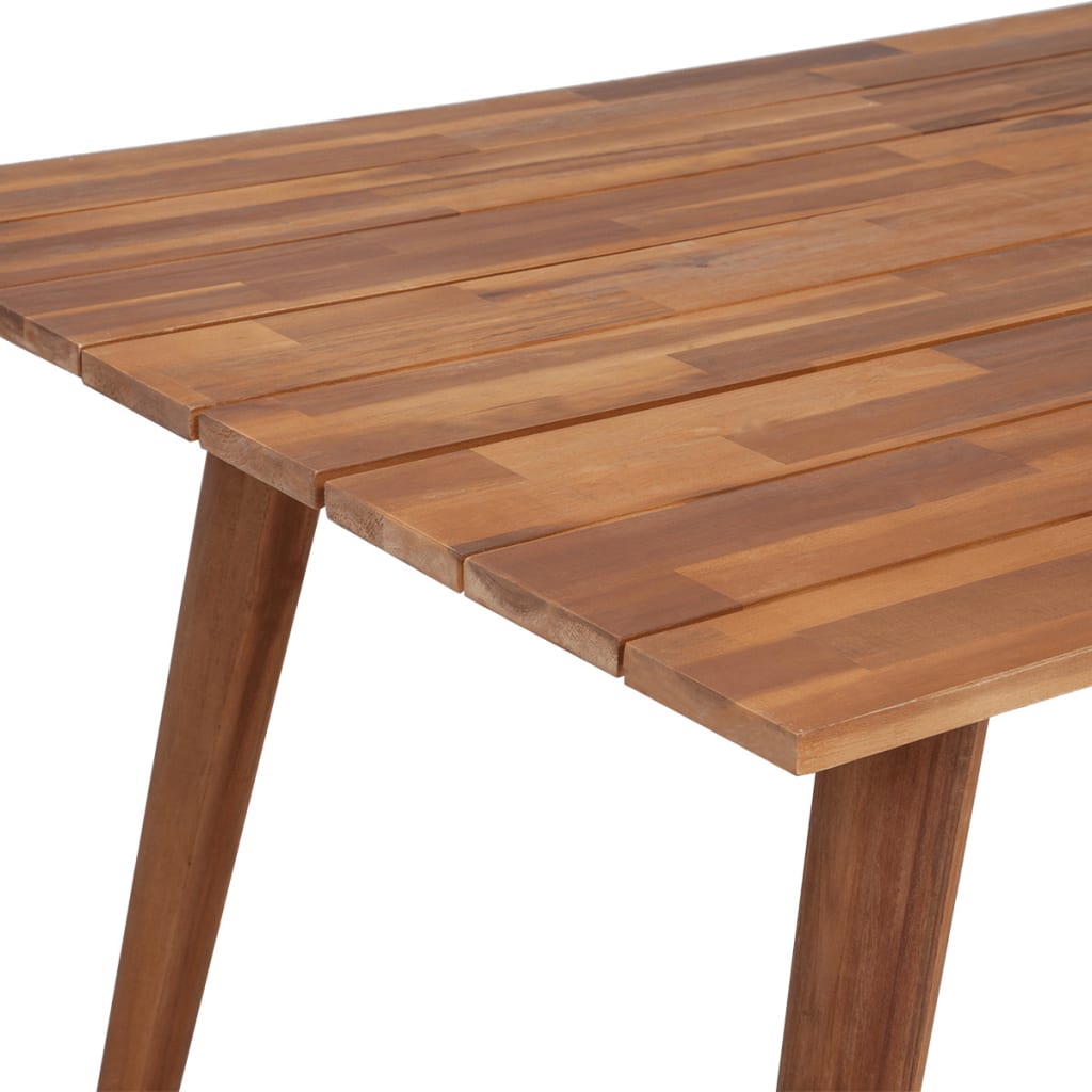 vidaXL Spisebord heltre akasietre 180x90x75 cm brun