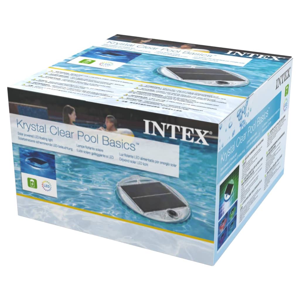 Intex Soldrevet flytende LED-bassenglys