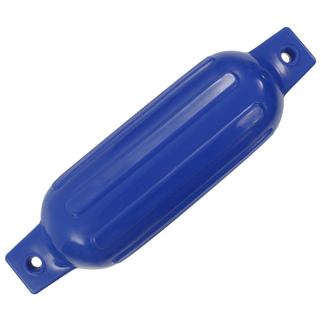 vidaXL Båtfender 4 stk blå 41x11,5 cm PVC