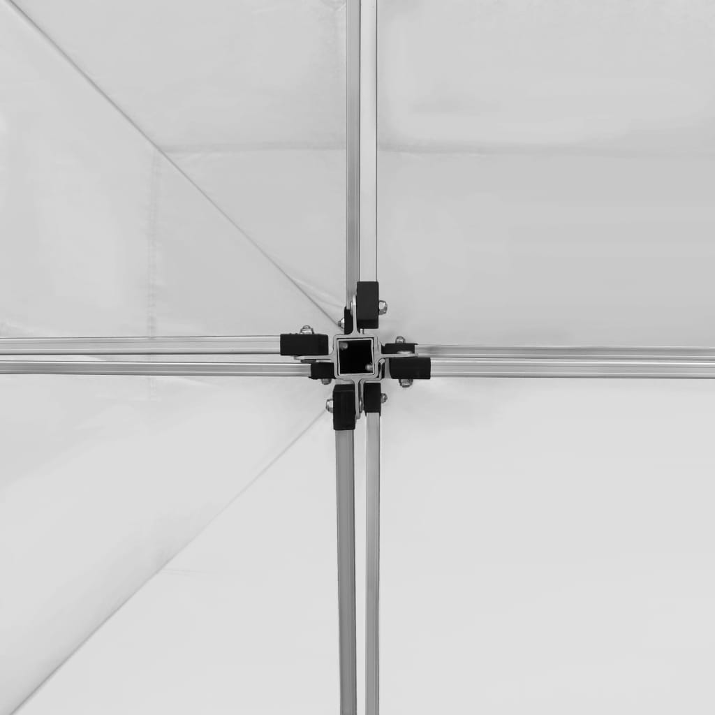 vidaXL Profesjonelt foldbart festtelt aluminium 4,5x3 m hvit