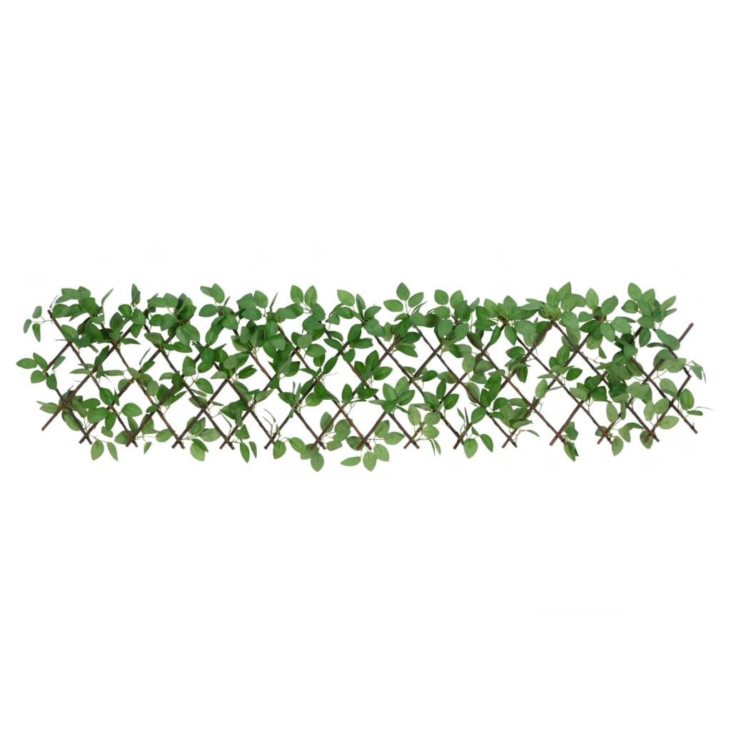 vidaXL Utvidbart espalier med kunstig eføy 5 stk grønn 180x30 cm