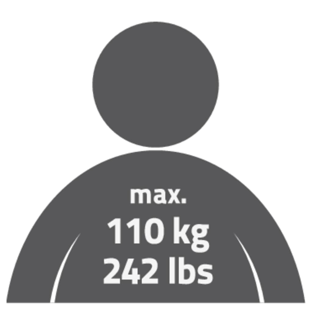 RIDDER Sammenleggbar baderomskrakk 110 kg hvit A0050301