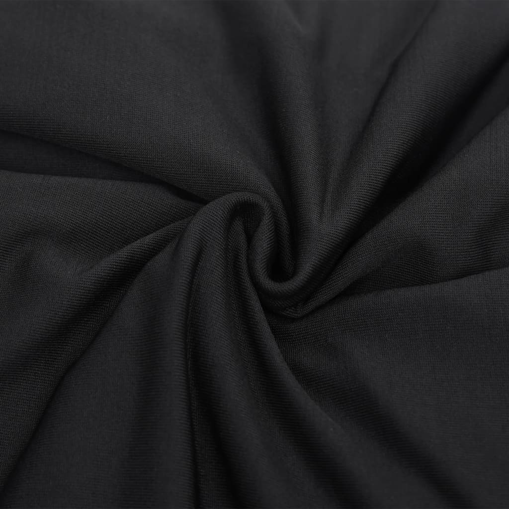 vidaXL Sofaovertrekk polyester svart
