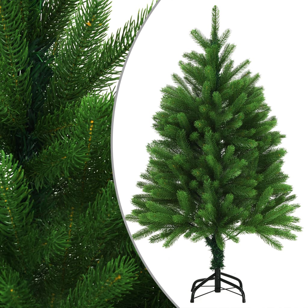 vidaXL Kunstig juletre livaktige nåler 120 cm grønn