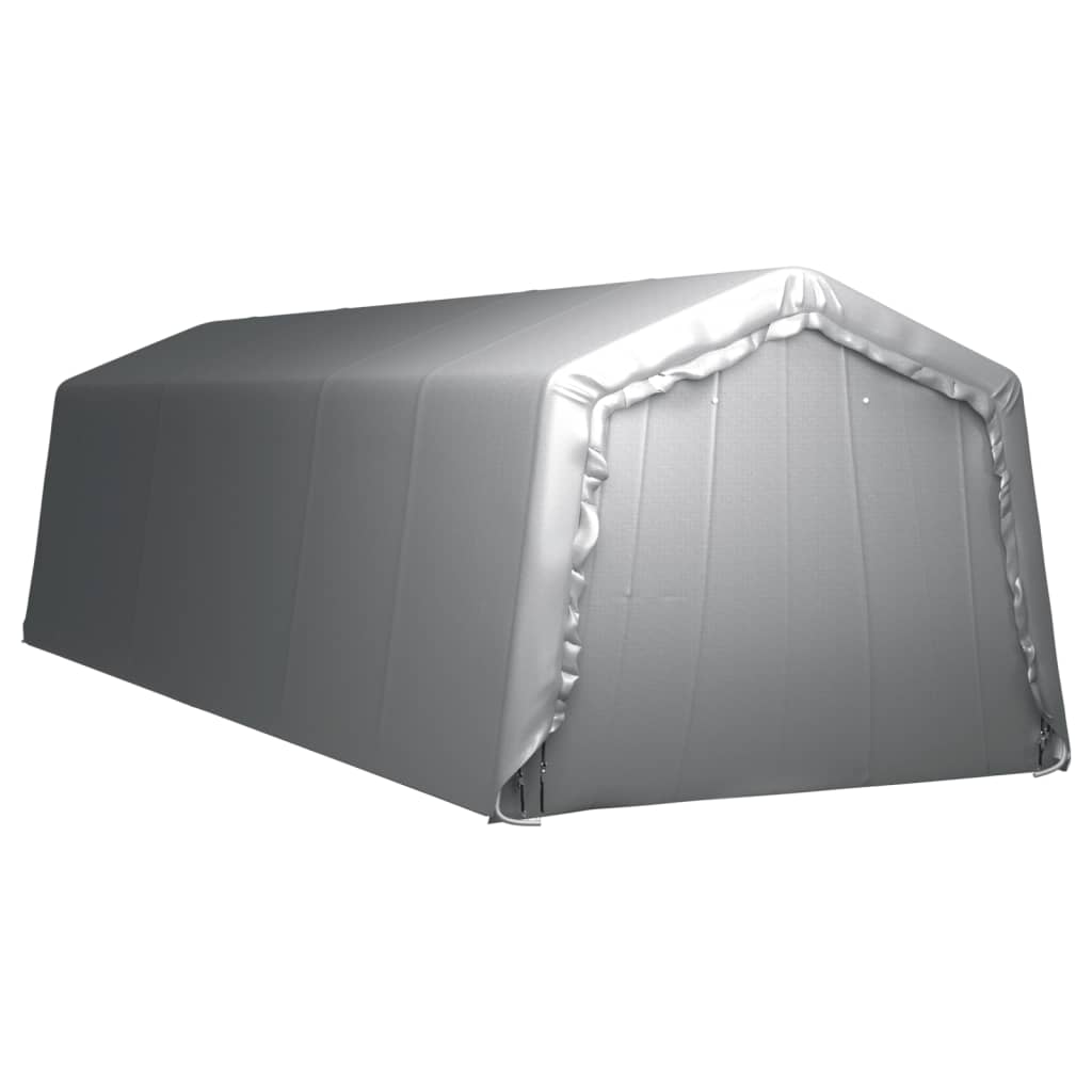 vidaXL Oppbevaringstelt 300x900 cm stål grå