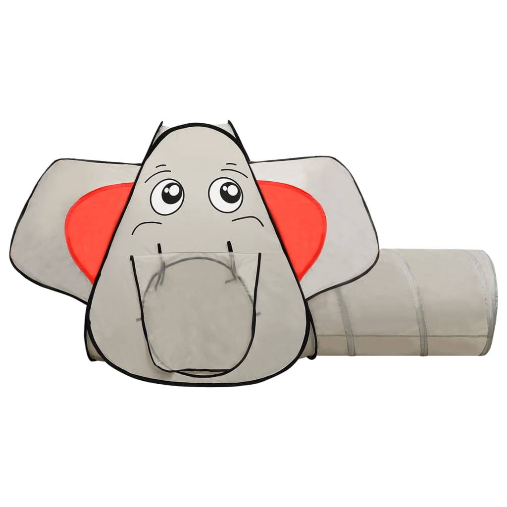 vidaXL Leketelt for barn elefant grå 174x86x101 cm