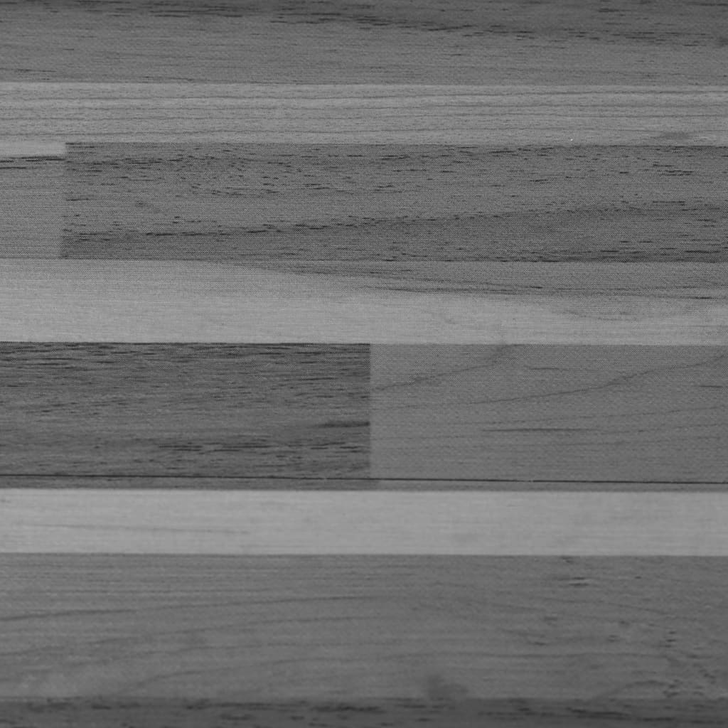 vidaXL Ikke-klebende PVC-gulvplanker 4,46 m² 3 mm stripete grå