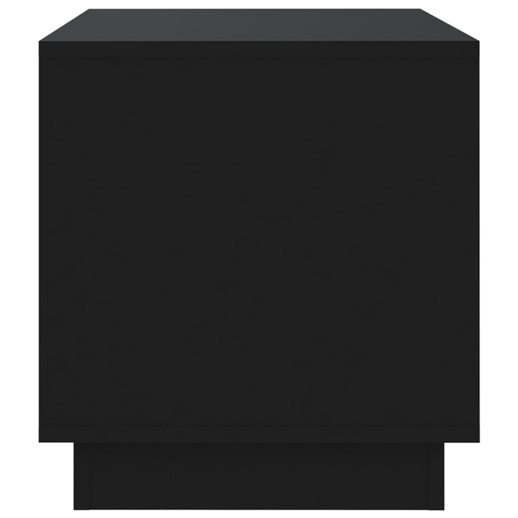 vidaXL TV-benk svart 70x41x44 cm sponplate
