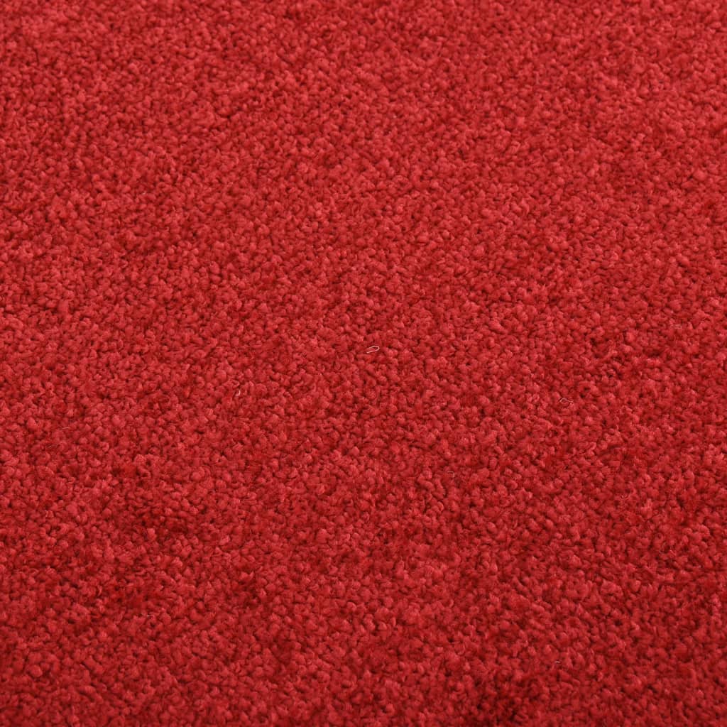 vidaXL Dørmatte rød 40x60 cm