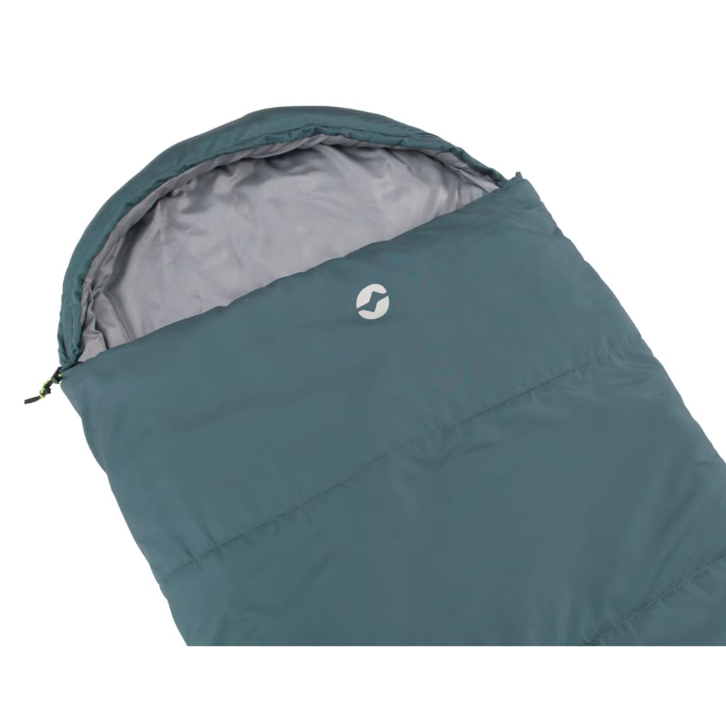Outwell Sovepose Campion Lux blågrønn med venstre glidelås