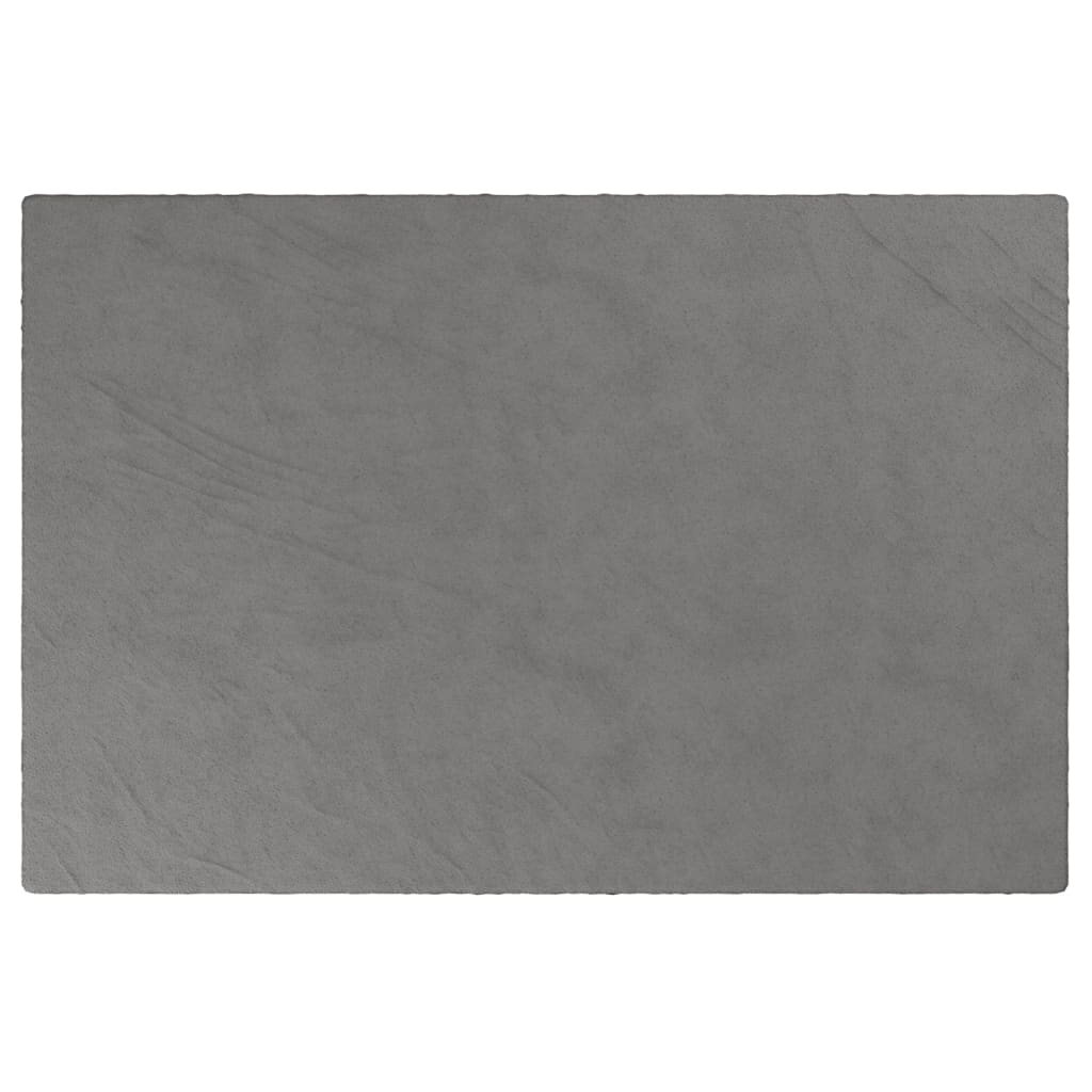 vidaXL Vektdyne med trekk grå 120x180 cm 9 kg stoff