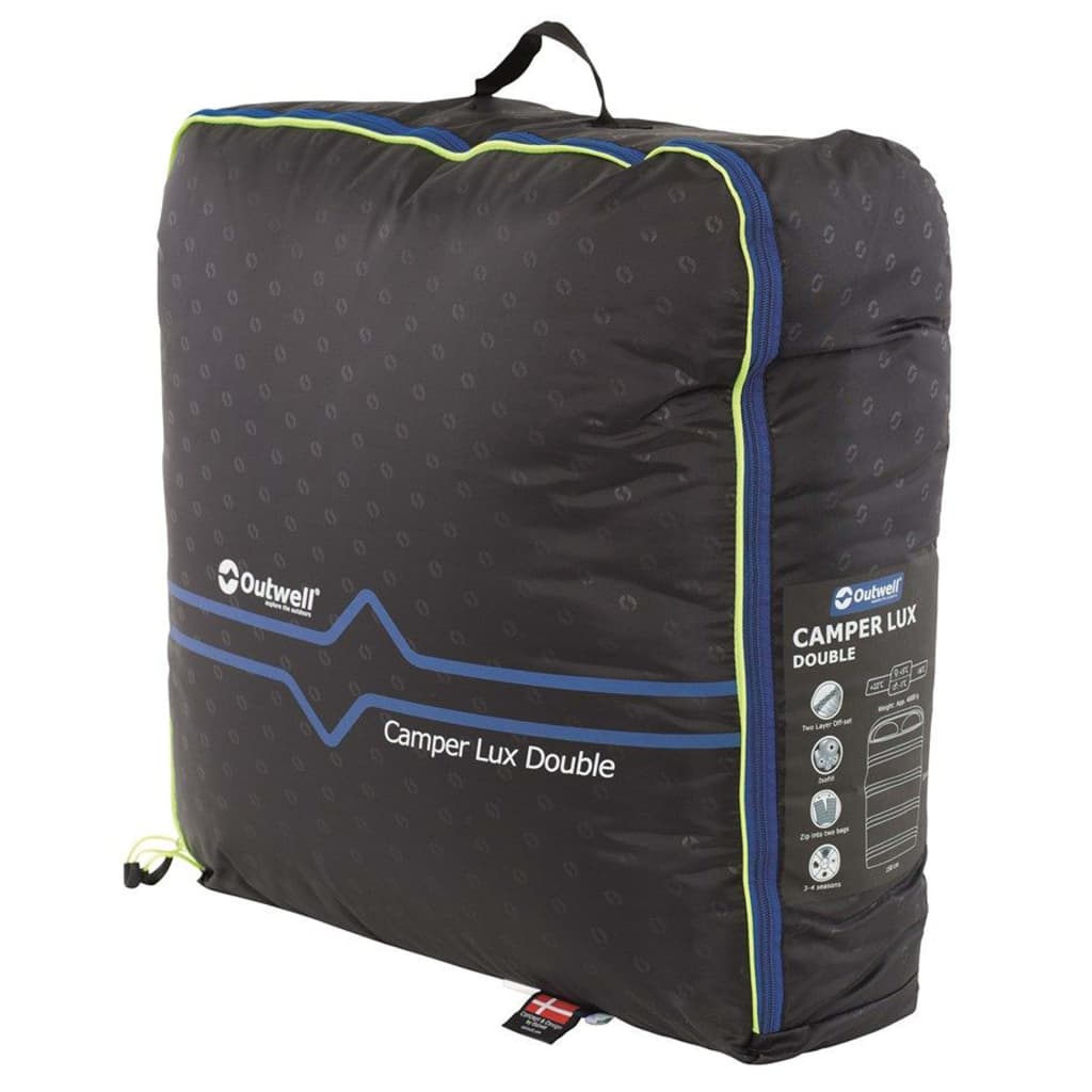 Outwell Dobbel sovepose Camper Lux nattblå