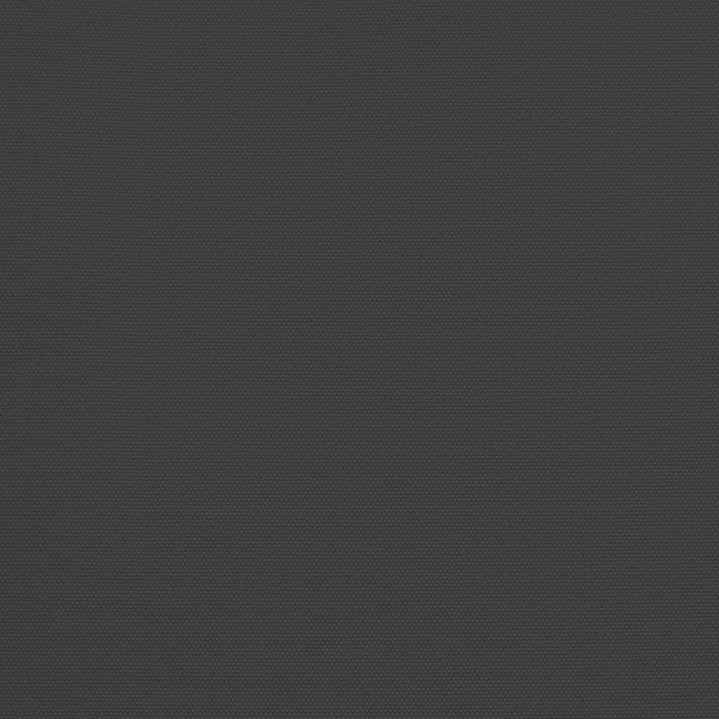 vidaXL Parasoll med aluminiumsstang 2x1,5 m svart