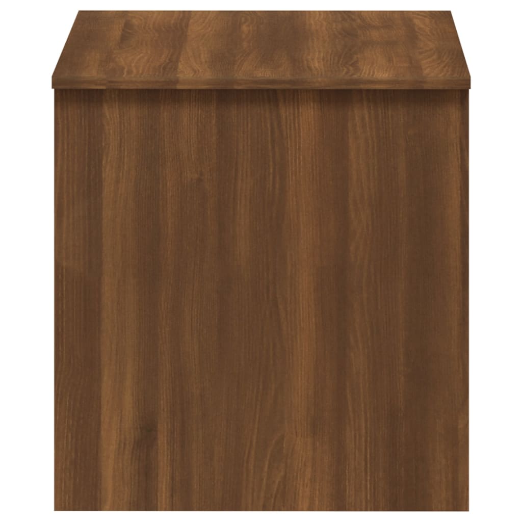 vidaXL Salongbord brun eik 102x50,5x52,5 cm konstruert tre