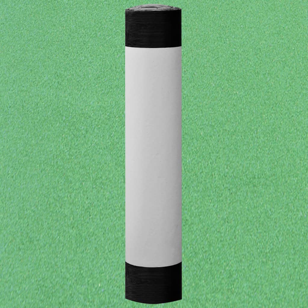 vidaXL Takpapp bitumen 1 rull 5 ㎡ grønn