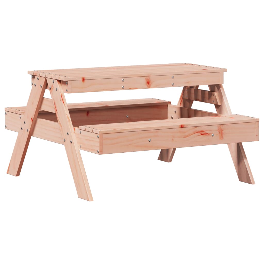 vidaXL Piknikbord for barn 88x97x52 cm heltre douglasgran