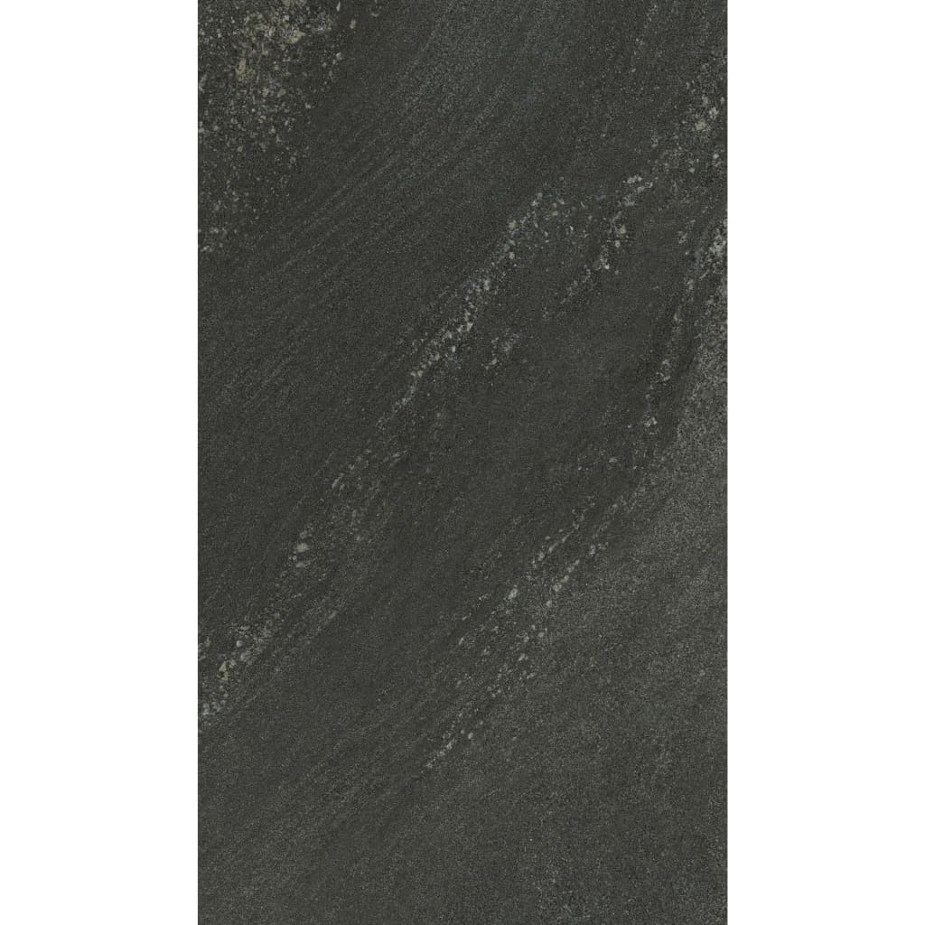 Grosfillex Veggbelegg flis Gx Wall+ 5 stk skifer 45x90 cm mørkegrå