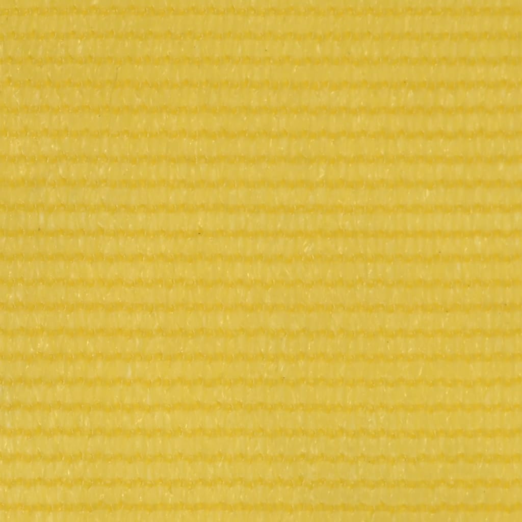 vidaXL Utendørs rullegardin 160x230 cm gul