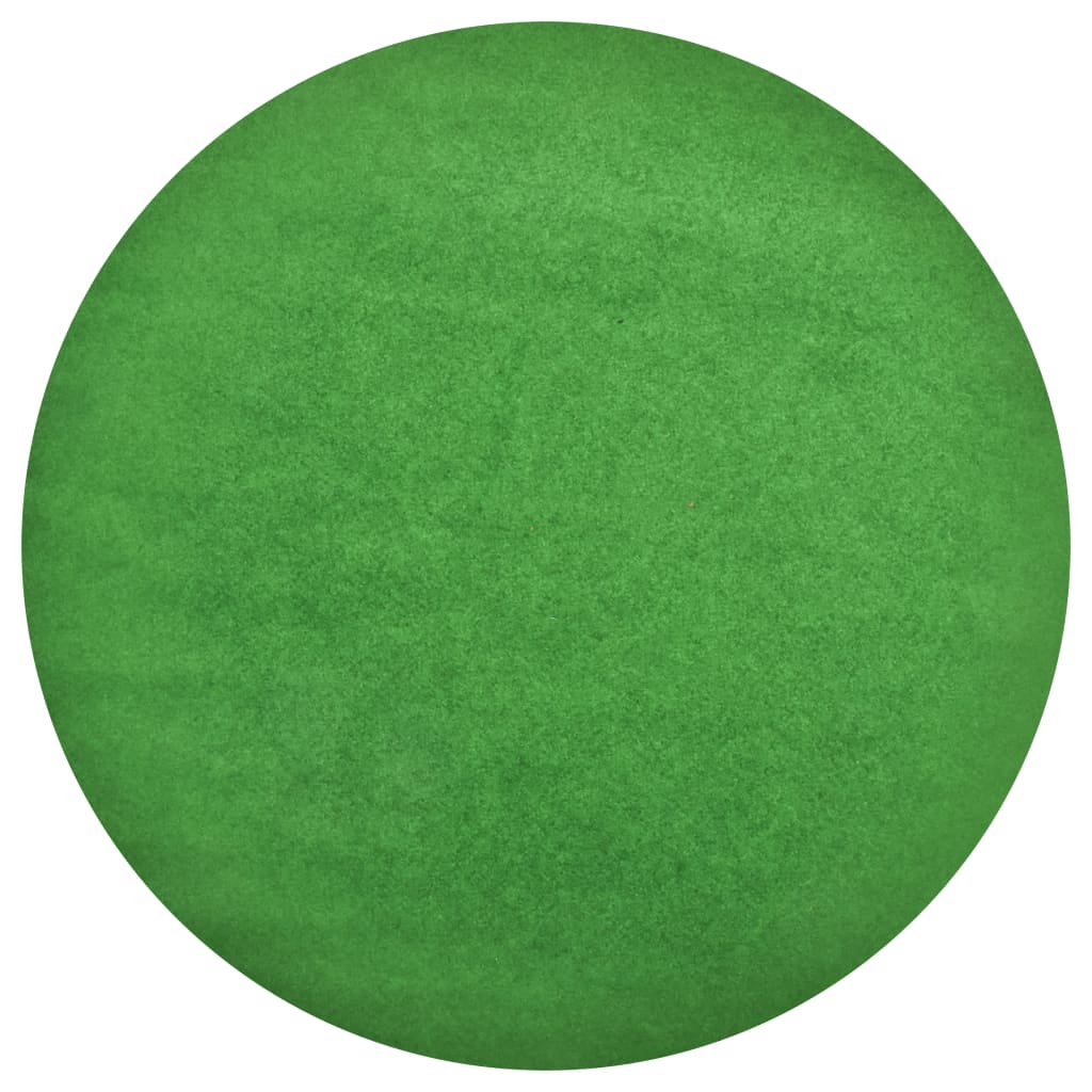 vidaXL Kunstgress med knotter dia.95 cm grønn rund