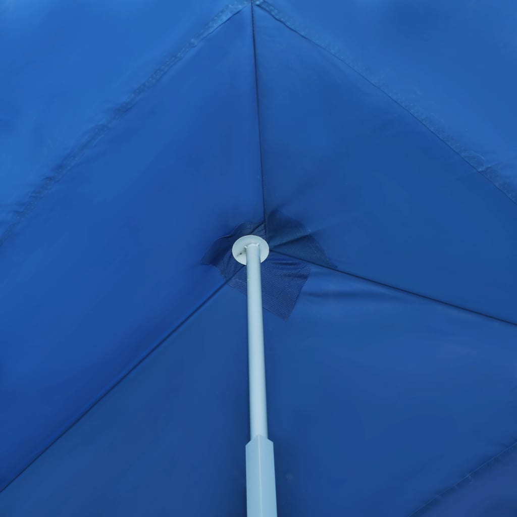 vidaXL Sammenleggbart festtelt popup med 5 sidevegger 3x9 m blå
