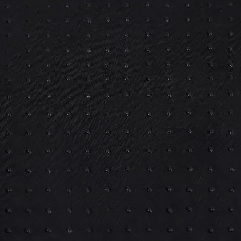 vidaXL Vaskbar kjæledyrpute 90x90x16 cm plysj mørkegrå