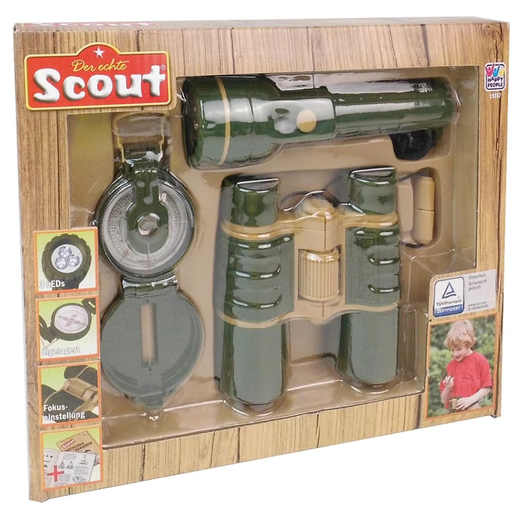 Scout Eventyrsett 3 deler militærgrønn