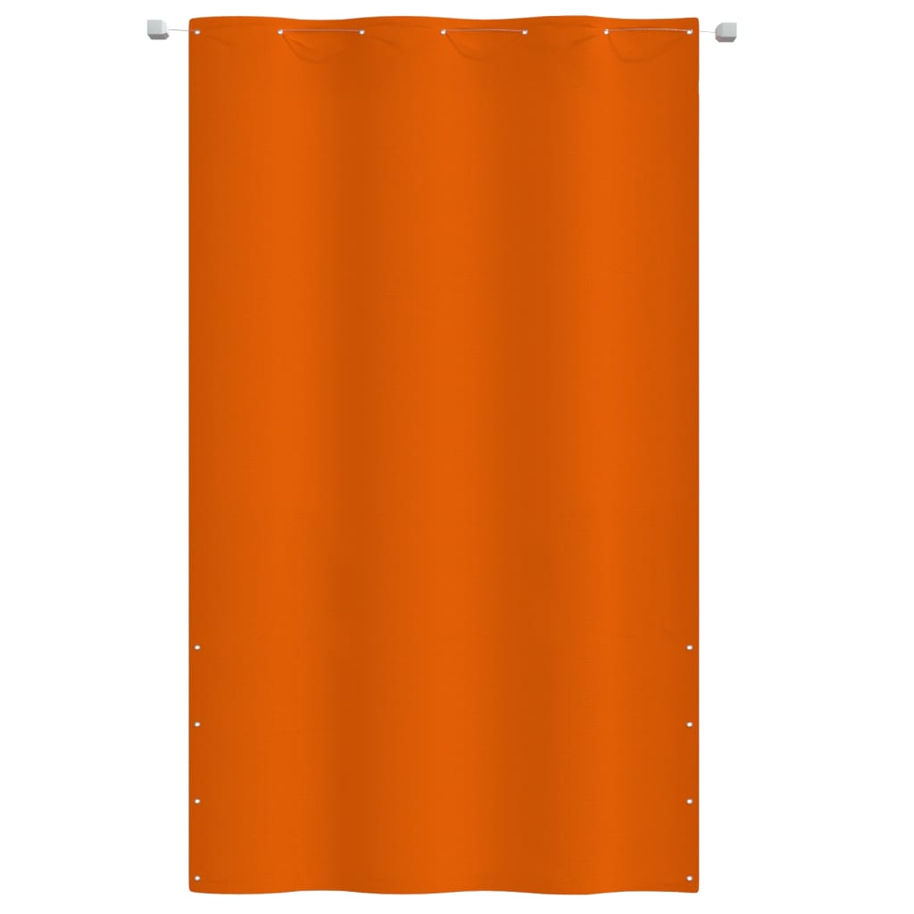 vidaXL Balkongskjerm oransje 140x240 cm oxfordstoff