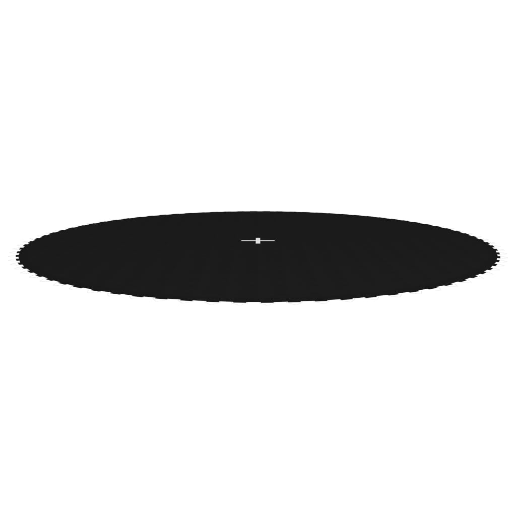 vidaXL Hoppematte stoff svart for 4,27 m rund trampoline