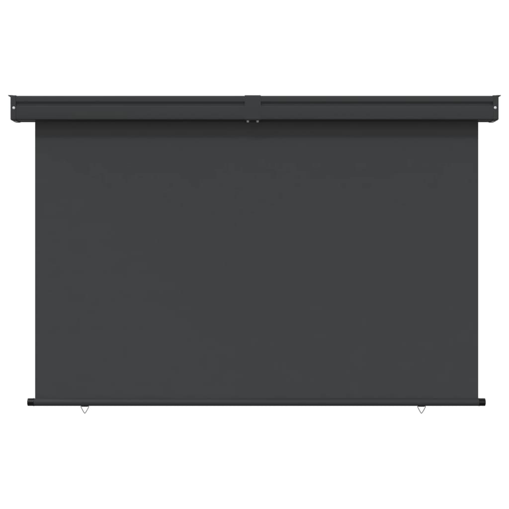 vidaXL Sidemarkise for balkong 170x250 cm svart