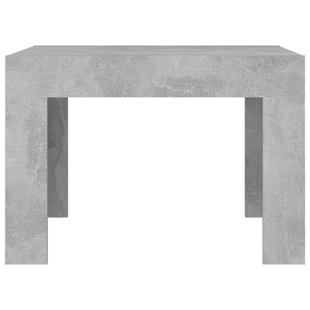 vidaXL Salongbord betonggrå 50x50x35 cm sponplate