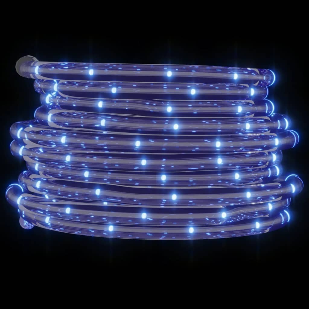 vidaXL Taulys med 240 lysdioder kaldhvit 10 m PVC