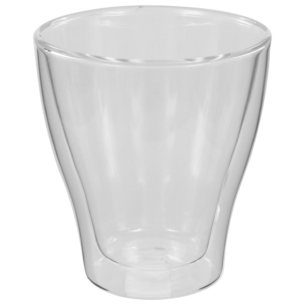 vidaXL Dobbeltveggede glass til Latte Macchiato 12 stk 280 ml