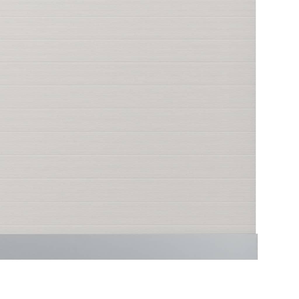 Decosol Rullegardin Deluxe gjennomskinnelig hvit med mønster 90x190 cm