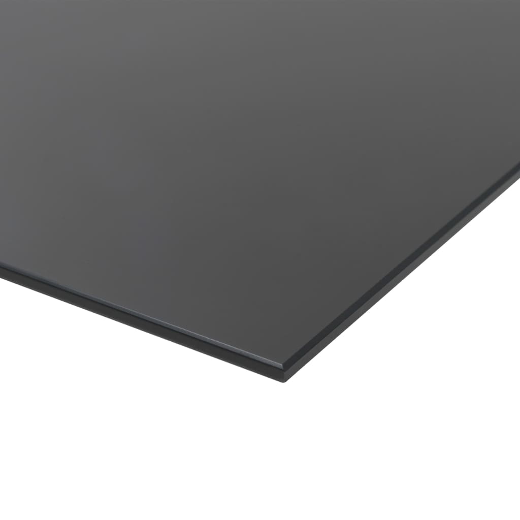 vidaXL Veggmontert magnetisk tavle glass 40x40 cm