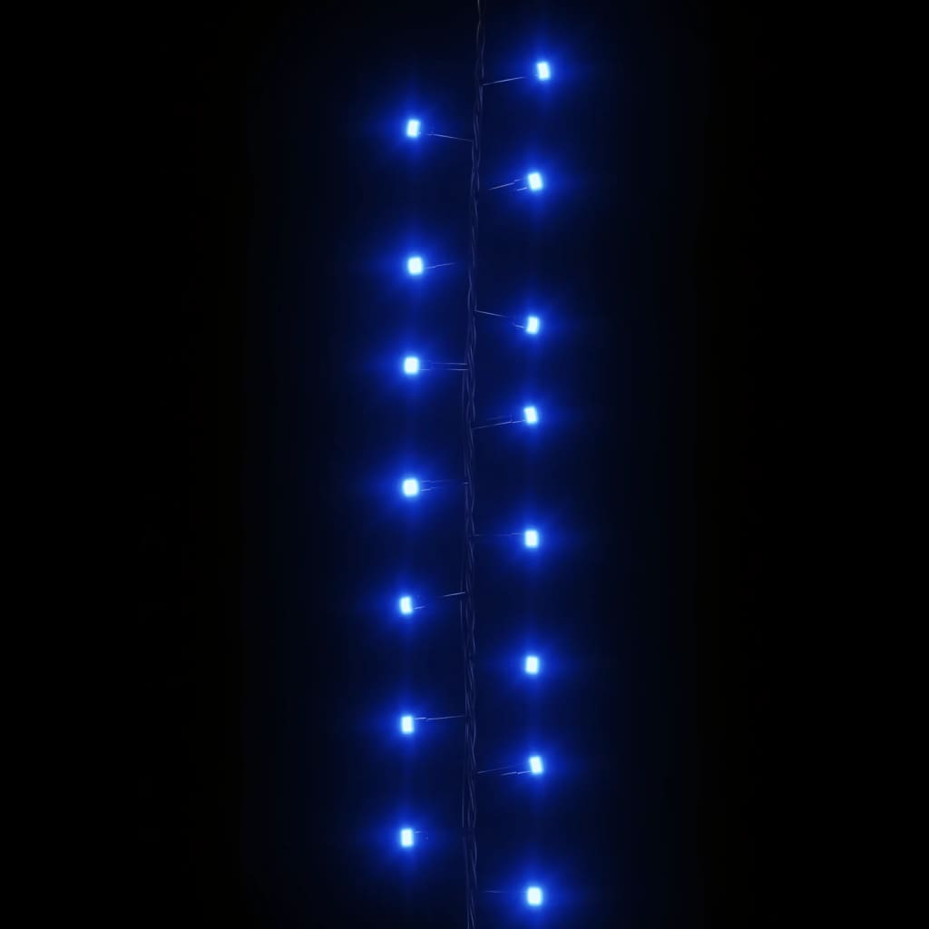 vidaXL LED-strenglys med 3000 lysdioder blå 65 m PVC