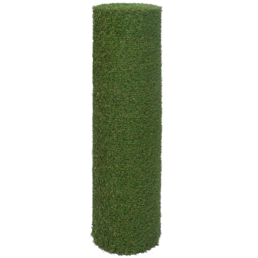 vidaXL Kunstgress 1,33x10 m/20 mm grønn